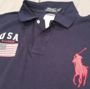 Ralph lauren polo shirt custom fit